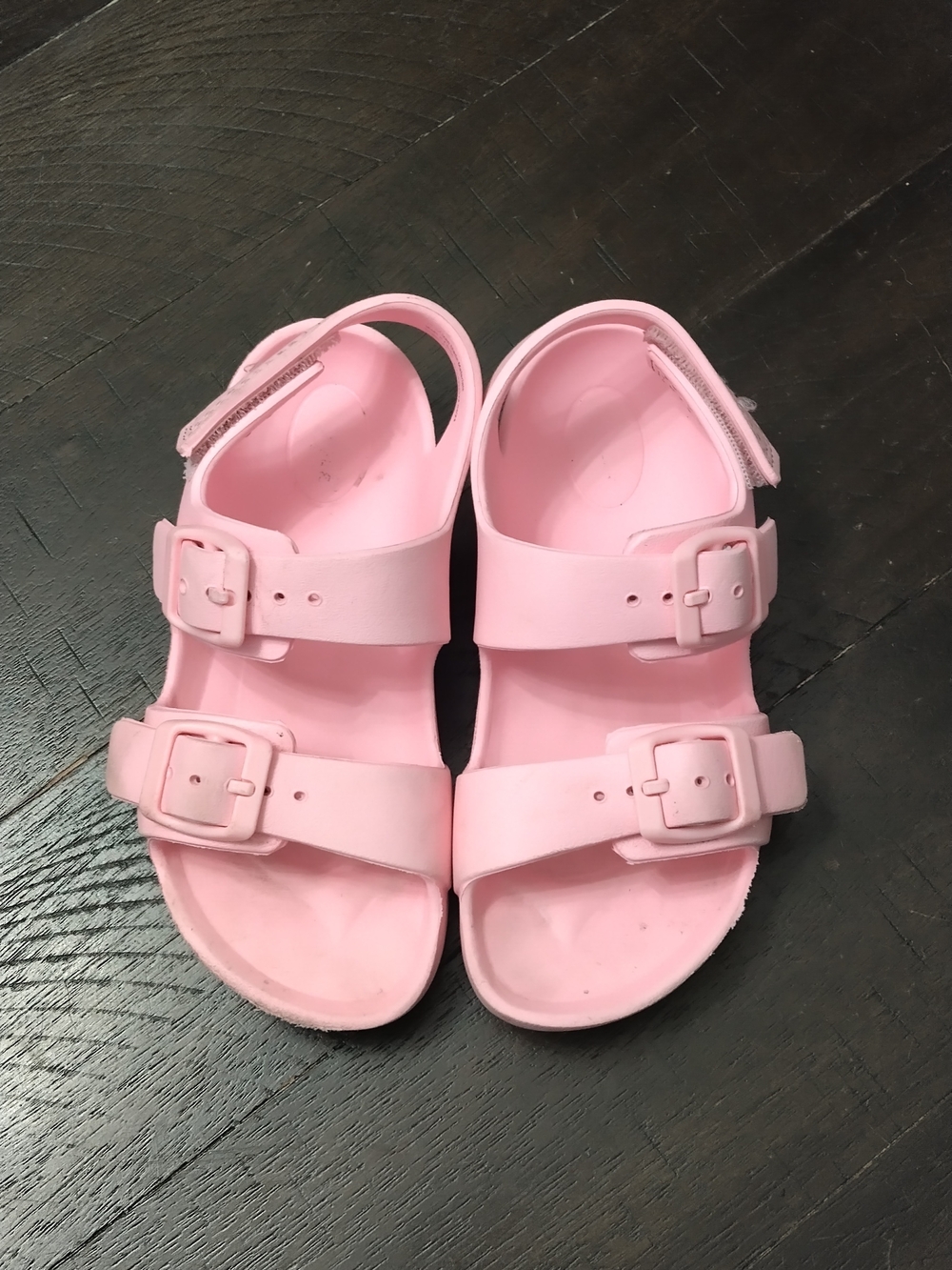 Cat & Jack Kids Pink Adjustable Buckle Sandals